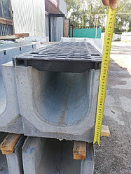 Лоток водоотводный бетонный SteePro DN 200 кл. Е600 ( в сборе ) 3 варианта