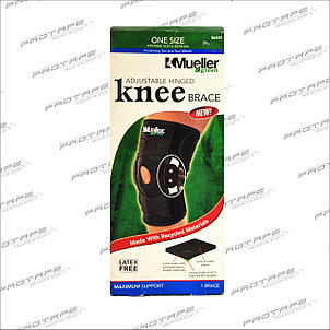 Бандаж на колено Mueller Green Adjustable Hinged Knee Brace шарнирный OneSize, фото 2