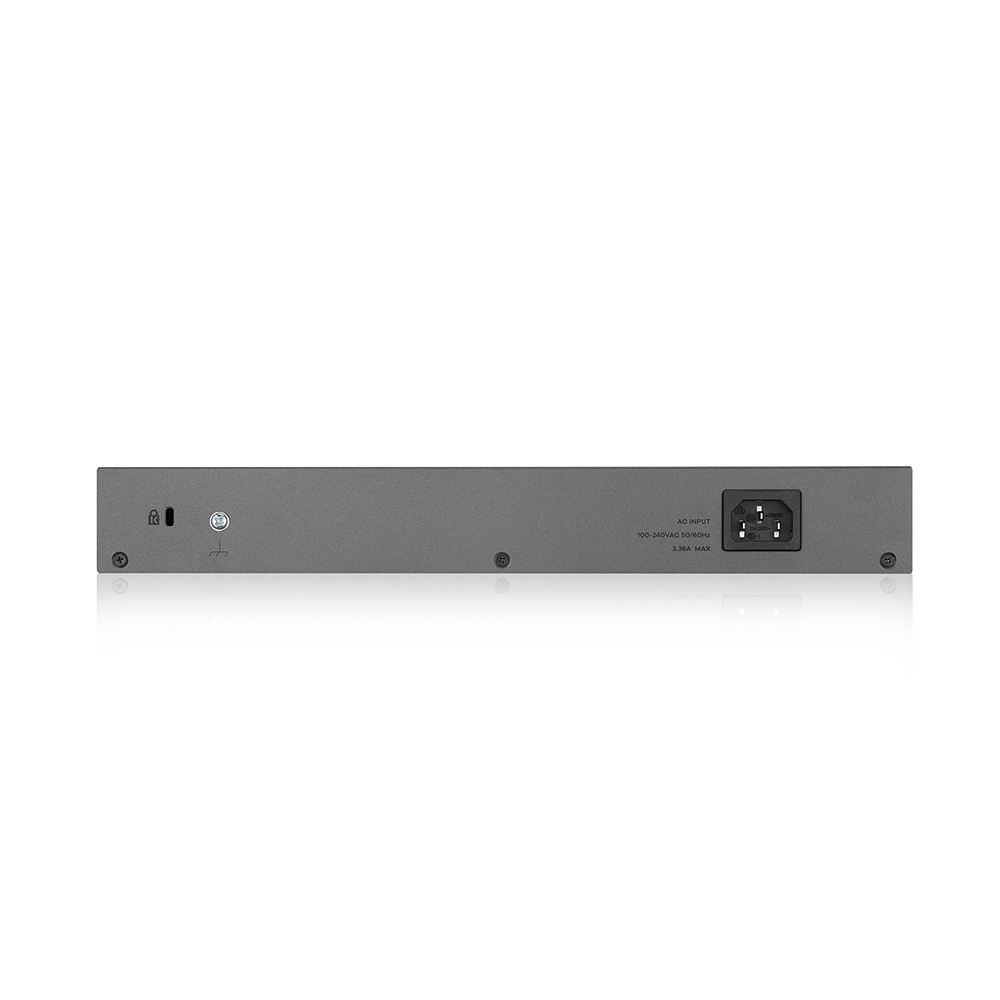 Zyxel GS1350-18HP Коммутатор L2 PoE+ для IP-видеокамер rack 19", 16xGE PoE+, 2xCombo (SFP/RJ-45), бюджет 250Вт - фото 2 - id-p83230102