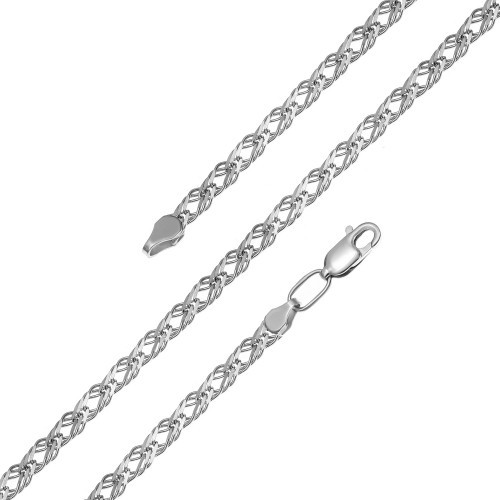 Серебряная цепь Бронницкий ювелир 81050370160 81050370160