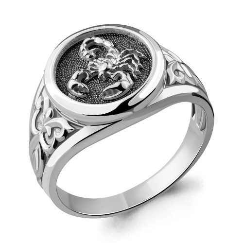 Серебряное кольцо Aquamarine 54678