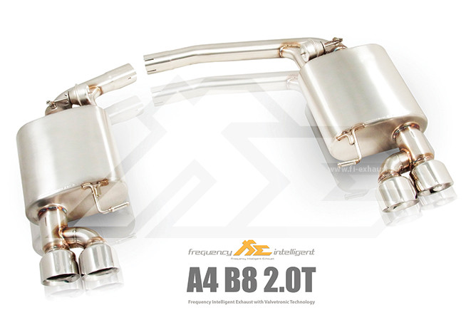 Выхлопная система Fi Exhaust на Audi A4 - фото 4 - id-p8596345