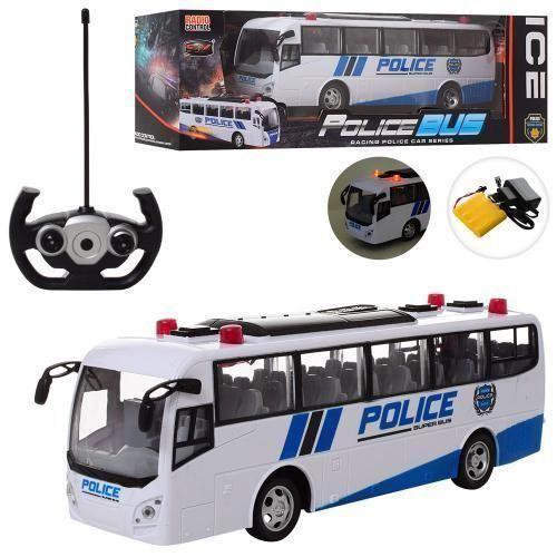 Детская игрушка полицейский автобус на радиоуправлении модель NO. 666-690A