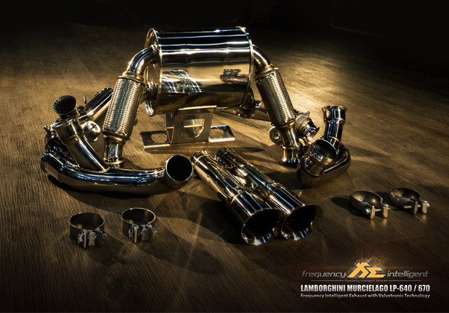 Выхлопная система Fi Exhaust на Lamborghini Murcielago - фото 2 - id-p8596470