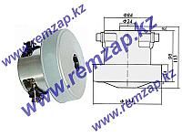 Двигатель пылесоса, АВП-1500 YD-PA135, h=113мм