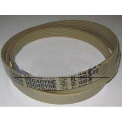 Ремень для стиральной машины Zanussi, Electrolux, Whirpool, размер 1240 J6, фото 1