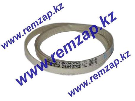 Ремень для стиральной машины Samsung 1270 J5 черный резиновый код: UWN554, фото 1