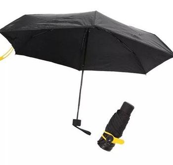 Зонт карманный универсальный Mini Pocket Umbrella (Черный)