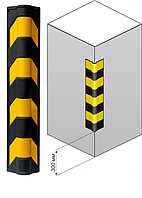 ДЕМПФЕР УГЛОВОЙ РЕЗИНОВЫЙ КРУГЛЫЙ ДКУ-20