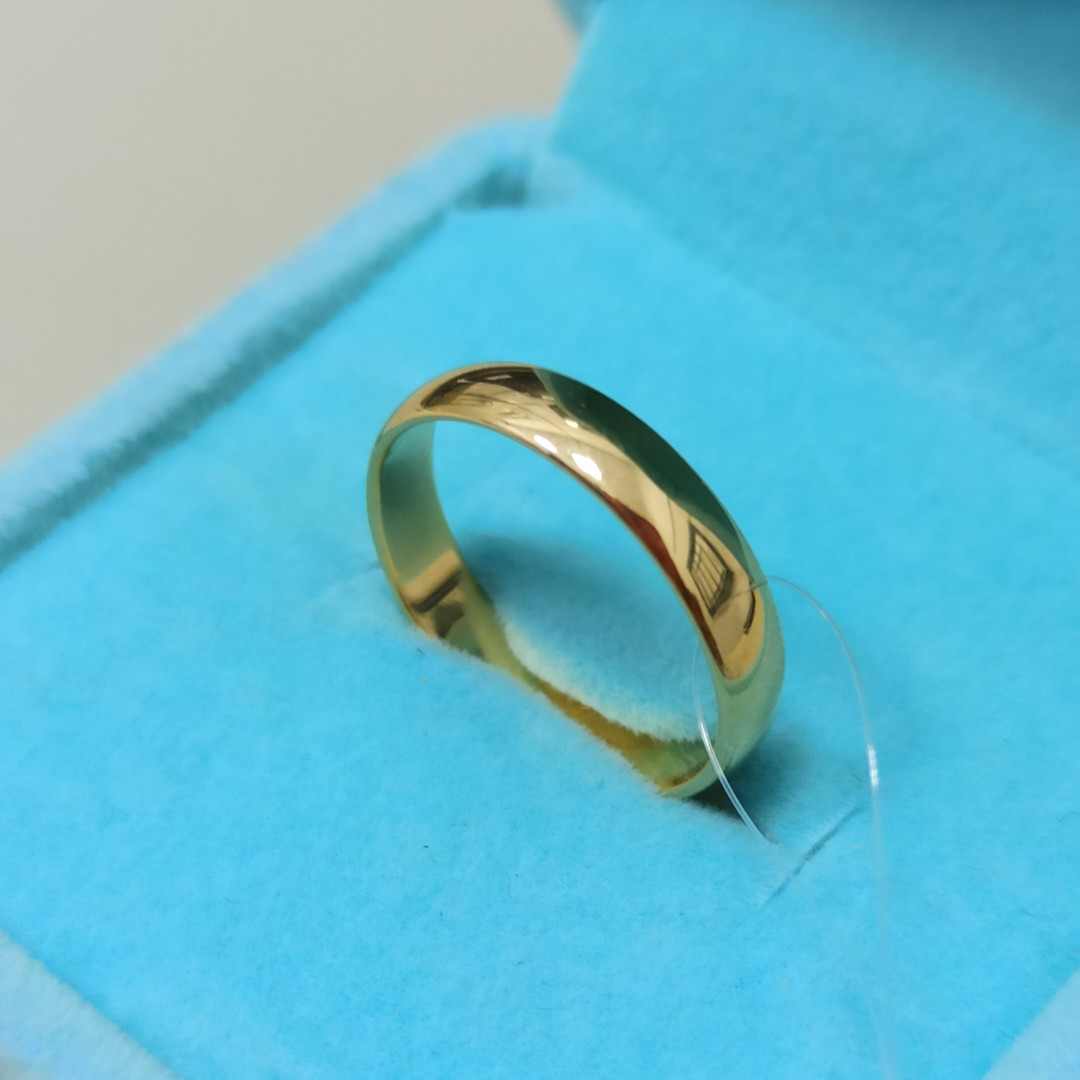 Обручальное кольцо - 16,5 размер