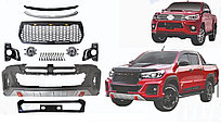 Передний бампер в сборе на Toyota Hilux/Revo 2016-19 дизайн TRD 2