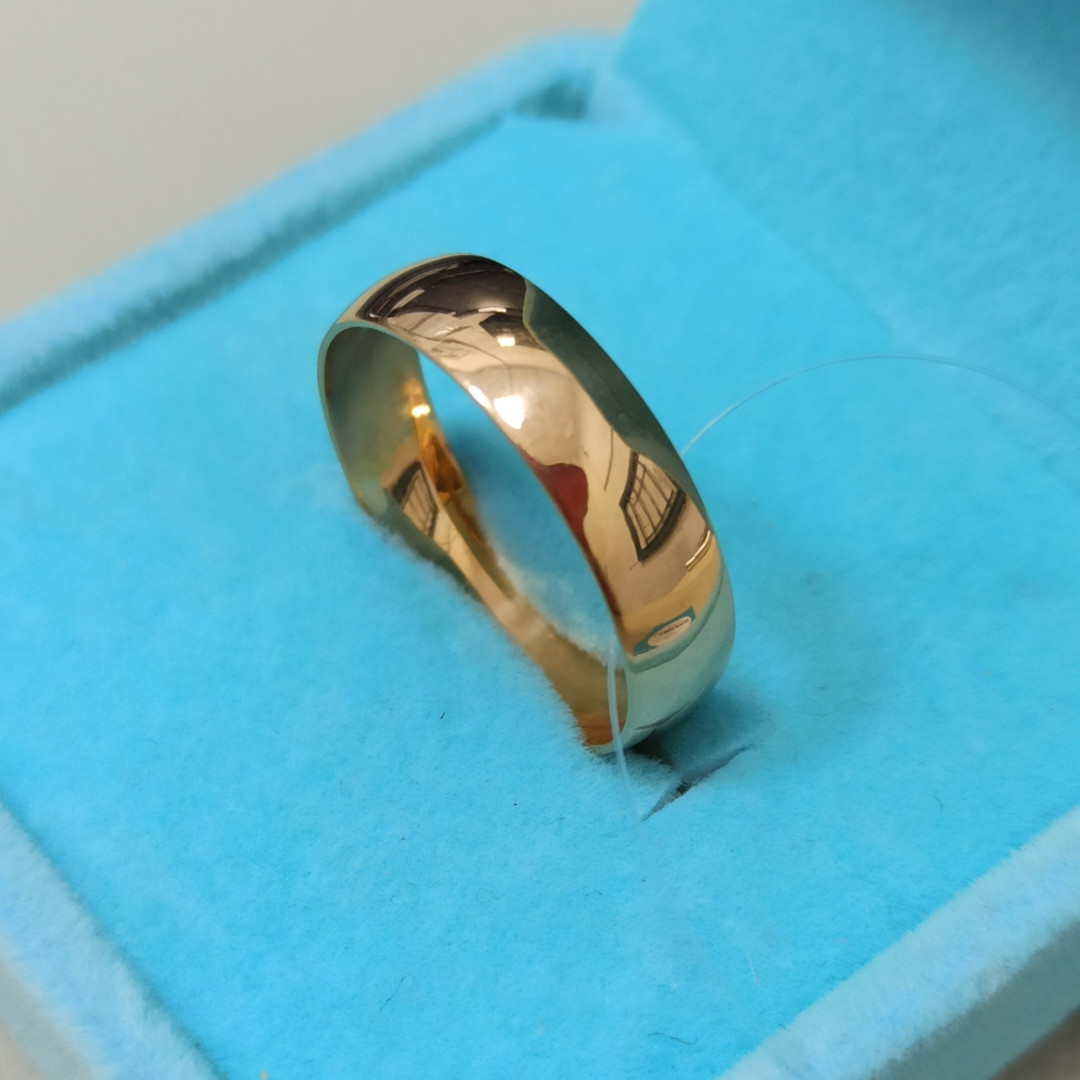 Обручальное кольцо - 19 размер