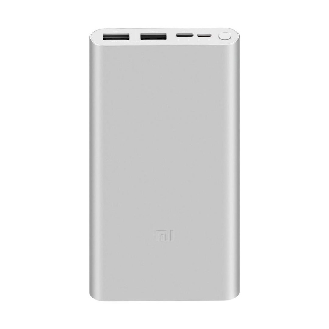 Портативное зарядное устройство Xiaomi Mi Power Bank 10000mAh, Серебристый