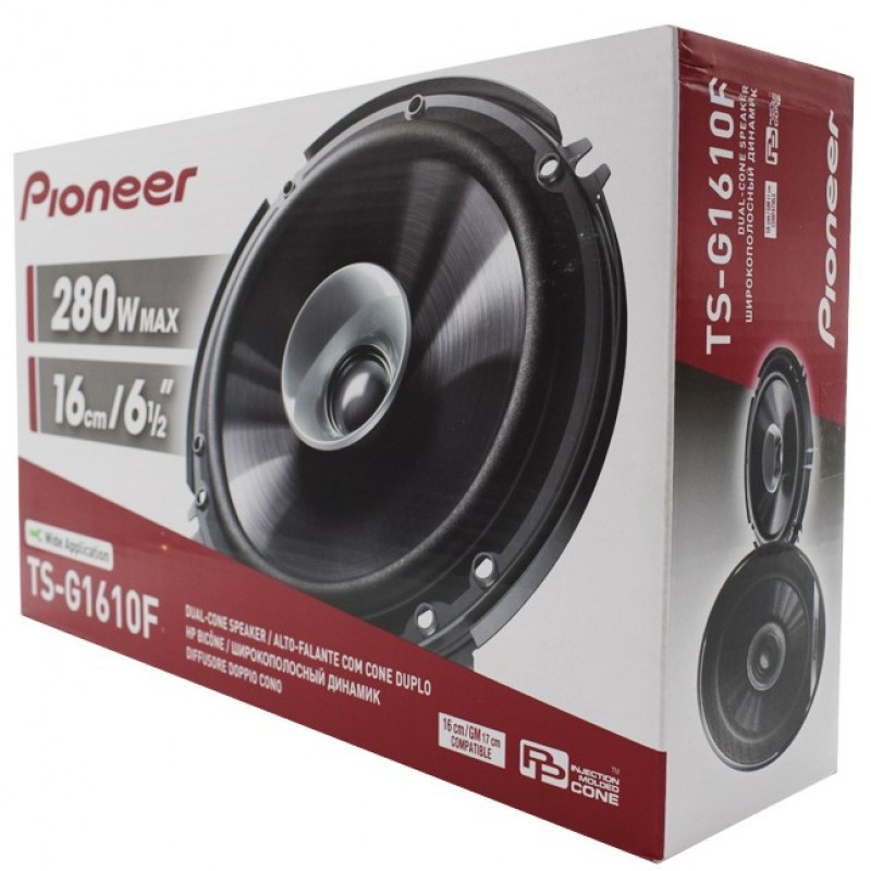 Колонки широкополосные 6" (16см) 40Вт PIONEER TSG1710F