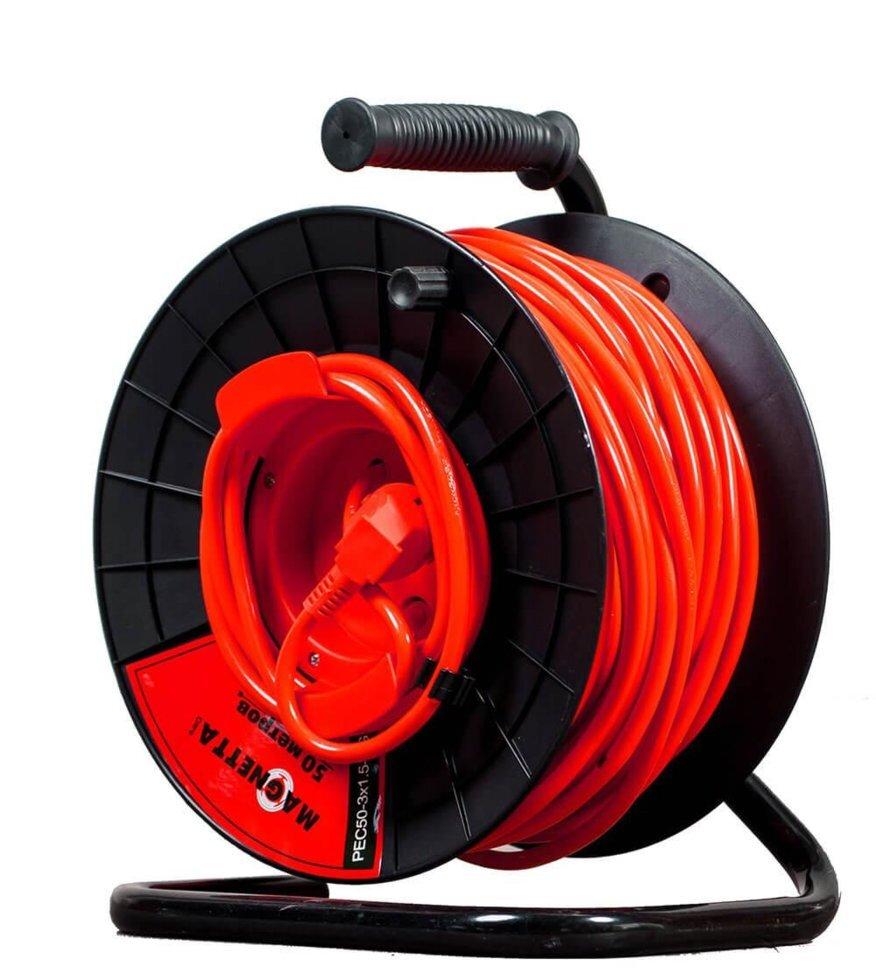 Удлинитель электрический на катушке 50м Magnetta