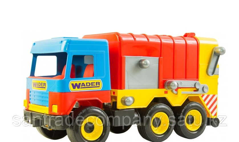 Машинка Мусоровоз Wader Middle truck