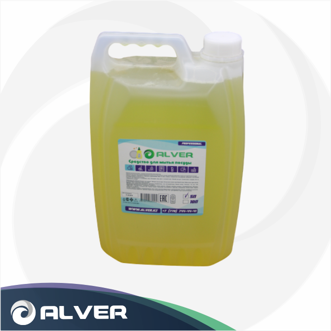 Средство для мытья посуды ALVER, 5л PROFESSIONAL