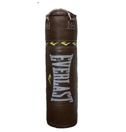Боксерский мешок EVERLAST из натуральной кожи (140х45см, 64кг), фото 2
