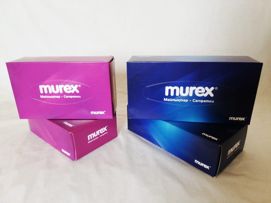 Салфетки в коробке Murex Maxi 120 шт.