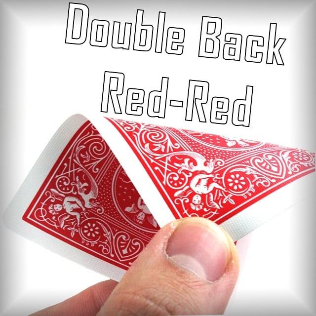 Double back red/red