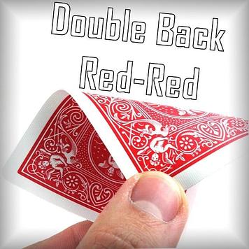 Double back red/red