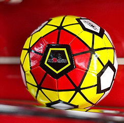 Мяч футбольный "miBalon" (красно-желто-белый)