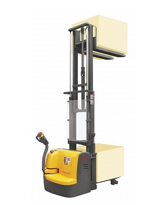 Штабелер самоходный 1,5 т 3,5 м XILIN CDDR15S двухуровневый (сопровождаемый)