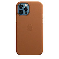 Оригинальный Кожаный чехол MagSafe для iPhone 12 Pro Max