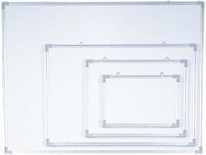 Доска магнитно-маркерная 45x60см, алюминиевая рамка Data Zone