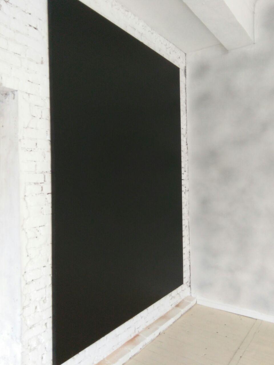 Доска графитовая, черная матовая, не магнитная, меловая - фото 6 - id-p83308810