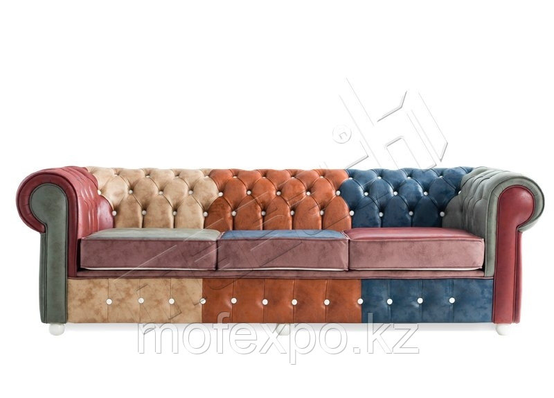 Patchwork Uclu Kanepe L: 241 / D: 90 / H: 76