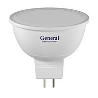 Лампа светодиодная General GLDEN-MR16- 7W-230V-GU5.3-4500K Матовый