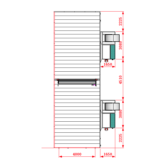 Покрасочная камера KraftWell KRW1555-MD 15 х 5 х 5 м, 84 000 м3/ч - фото 4 - id-p82973421