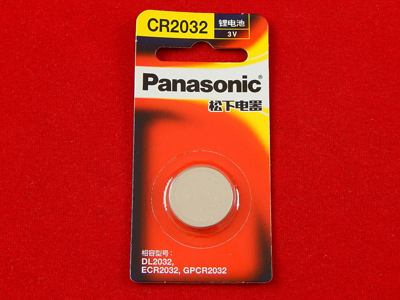 Батарея Panasonic CR-2032L/1B