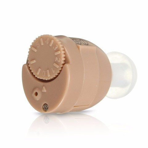 Слуховой аппарат миниатюрный внутриушной POWERTONE с 4 видами вкладышей - фото 1 - id-p83360604