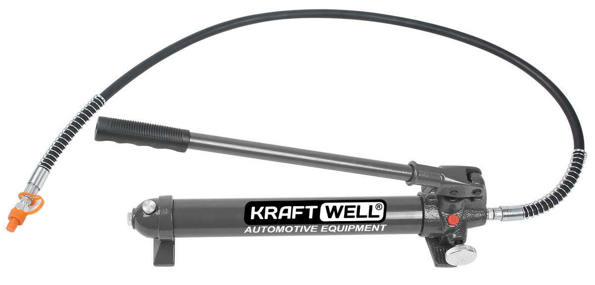 Насос гидравлический ручной 20 т KraftWell KRWHP20