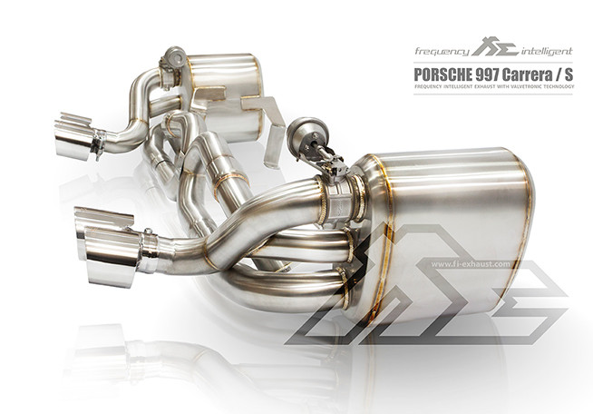 Выхлопная система Fi Exhaust на Porsche 997 Carrera / S