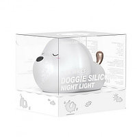 Ночник Baseus Cute Series Doggie Silicone Night Light White (DGAM-B02)