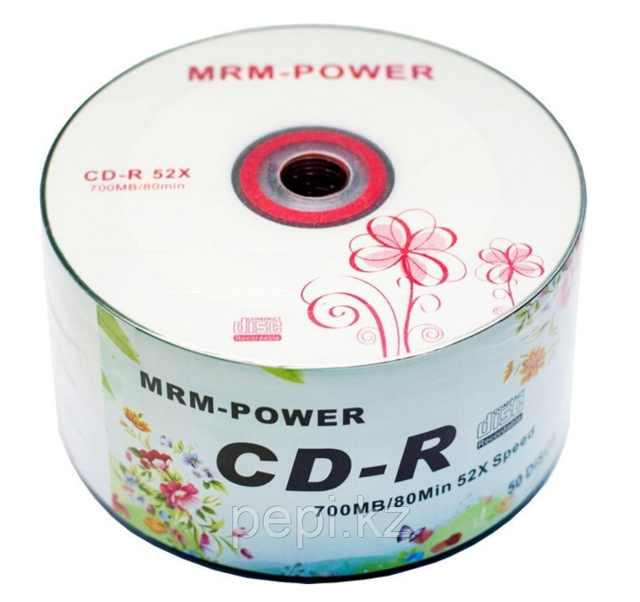 Диск MRM-Power CD-R 700MB 52х 50 шт