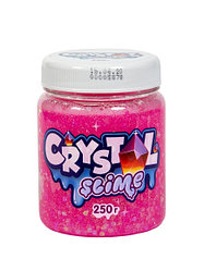 Жвачка для рук Crystal Slime Блестящий слайм, розовый, 250 гр.