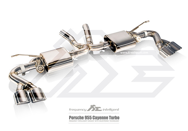 Выхлопная система Fi Exhaust на Porsche Cayenne 955