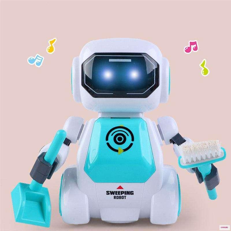 Танцующий Робот с дистанционным управлением 2629 голубой