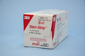 Пластырные полоски 3M (стрипы медицинские)  6 см x 75 мм 50 конвертов по 5 шт, фото 2