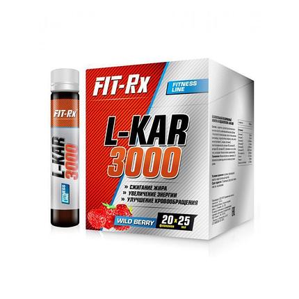 L-карнитин FR L-KAR 3000 (20х25ml) земляника, фото 2