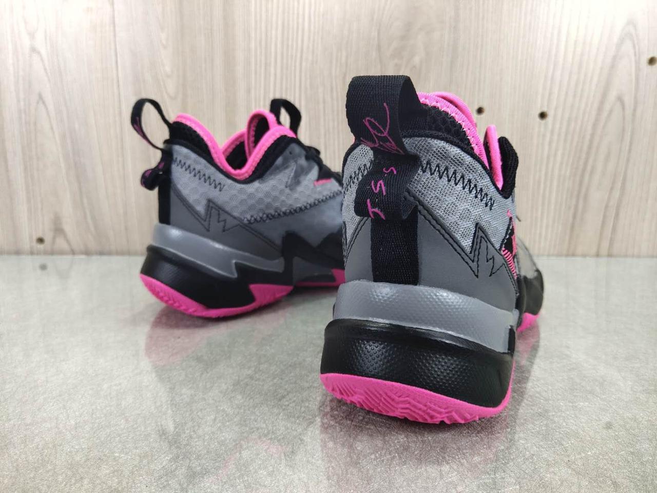 Баскетбольные кроссовки Jordan Why Not Zero 3 (III) "Pink Gray" (36-46) - фото 4 - id-p83383181