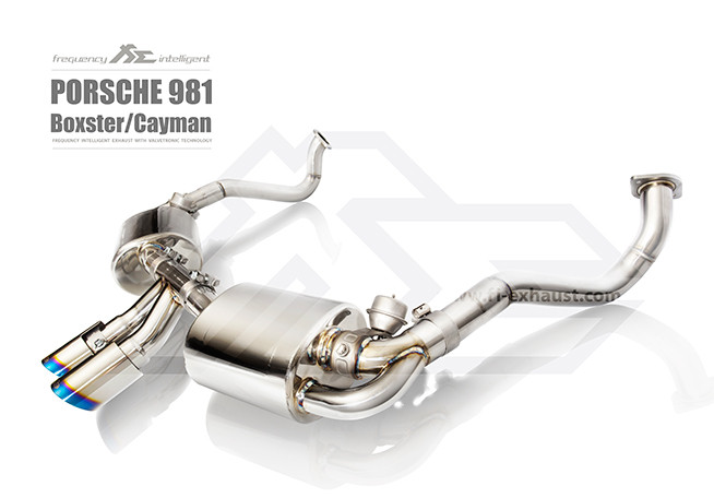 Выхлопная система Fi Exhaust на Porsche 981 Boxster / Cayman, фото 1