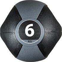 Медицинбол с ручками PURE2IMPROVE MEDICINE BALL 6 кг, фото 2