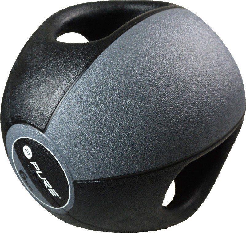 Медицинбол с ручками PURE2IMPROVE MEDICINE BALL 6 кг - фото 4 - id-p83382890