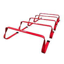 Скоростные барьеры (гибкие) PURE2IMPROVE FLEXIBLE AGILITY SPEED HURDLES 15 см, фото 2