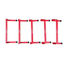 Скоростные барьеры (гибкие) PURE2IMPROVE FLEXIBLE AGILITY SPEED HURDLES 15 см, фото 3